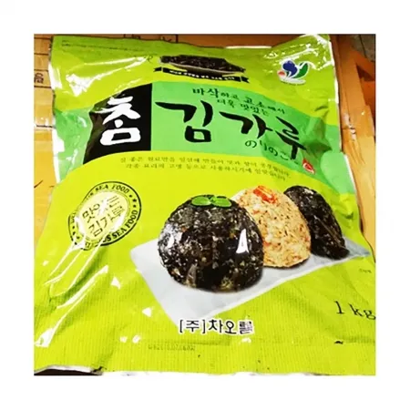 김가루(차오름 1K)X4 업소용 식자재 대용량 김 김후레이크 분식재료 조미김 밥반찬 토핑김
