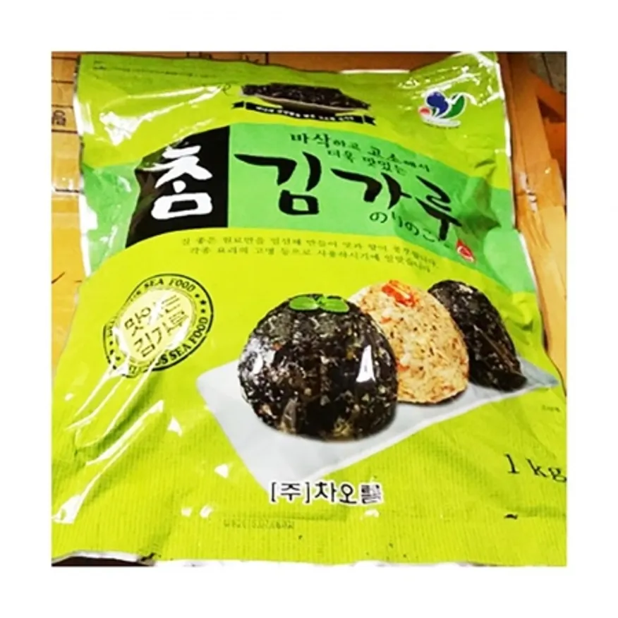 김가루(차오름 1K) 4개 식자재 업소용 대용량 김가루 아기 가루김 지도표 하늘비 대용량 성경식품 생 원씨푸드 이미지