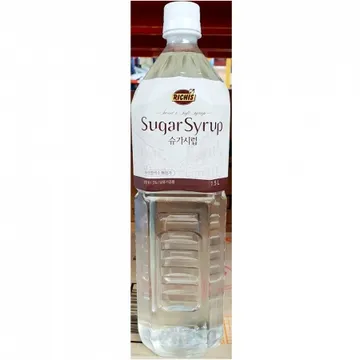 슈가시럽(리치스 1.5L) 6개 식자재 업소용 대용량 동서 리치스 슈가 푸드웰 주 식자재