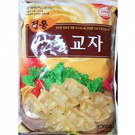 나래 산동교자만두 1.3K 1개 식자재 업소용 대용량 나래 오양 왕 즉석식품 산동 고 교자만두 오뚜기 식자재 이미지