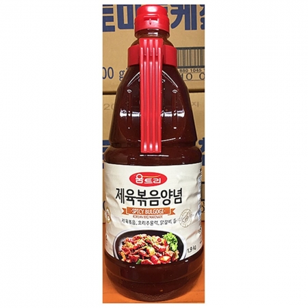 제육볶음양념(움트리 1.9k) 6개 식자재 업소용 대용량 움트리 제육 양념 제이큐 액상소스 백설 업소 식당 이미지