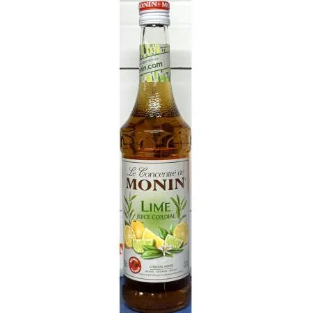 라임시럽(모닌 700ml 6개) 식자재 업소용 대용량 샷 모닌 라임시럽 라임 토스키 떼세르 마리브리자드 지룩스 다빈치 이미지