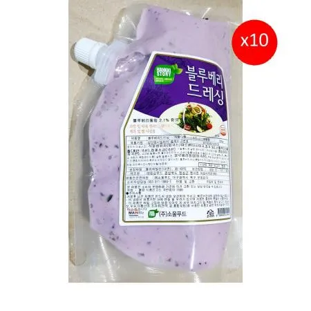 블루베리드레싱(한끼스토리 500g) X10 이미지