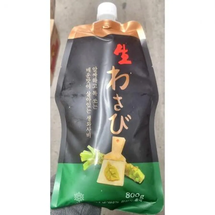 코우 생와사비(800g) 20개 식자재 업소용 대용량 움트리 삼광상사 타코와사비 본 더착한푸드 생와사비 코우 식당용 이미지