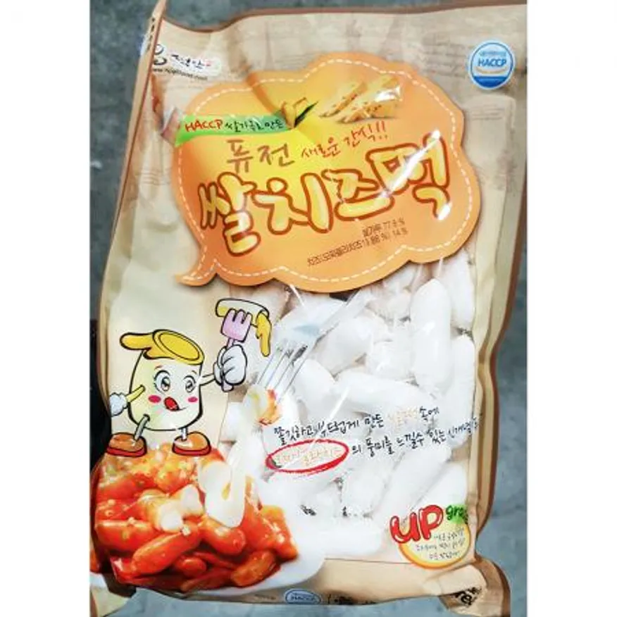 치즈떡(떡안애 냉동 1K) 1개 식자재 업소용 대용량 떡드림 치즈떡 로스트 이미지