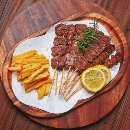 닭 염통꼬치 1.25kg (25gX50개) 식자재 업소용 대용량 마니커에프앤지 닭 닭염통 리뷰 청학동 염통꼬치 쫄깃한 닭꼬치 대나무 이미지