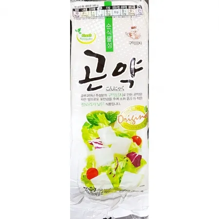 대신 묵곤약 500g X4 식자재 다이어트식품 면요리재료 곤약 곤약요리 건강식품 곤약묵 다이어트면 제로칼로리식품