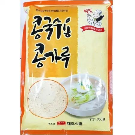 [더착한푸드]콩국수가루(해가득 850g)  식자재 대용량 업소용 콩국수용가루 콩국수가루 콩국가루 가루