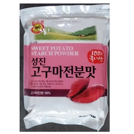 고구마전분(성진 1K) 업소용 식자재 대용량 전분 튀김재료 잡채재료 중식재료 식당