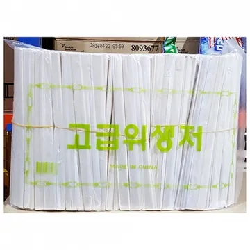 나무젓가락(비닐 특 300입) 15개 식자재 업소용 대용량 나무젓가락 일회용 제이큐 위생 최고급 고급 주문제작 맛있으면 코멧