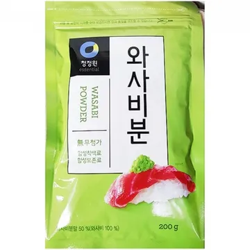대상 와사비분말 200g 1개 식자재 업소용 대용량 움트리 대상 신세계몰 오뚜기 오케이 골드스푼 식당용 가루 스모
