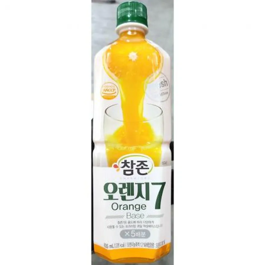 오렌지농축액 (참존 835ml) 이미지
