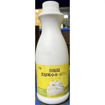 초당옥수수베이스(아임요 1.2K) 6개 식자재 업소용 대용량 아임요 네이쳐티 그린트리 초특가 참존 못난이 담다 고함량 유통기한