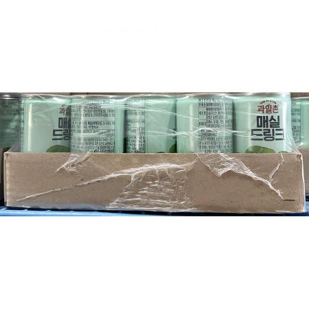 매실드링크(과일촌 175ml 캔 30개) 매실음료 캔음료 업소용 식당 카페 급식 단체급식 캔주스