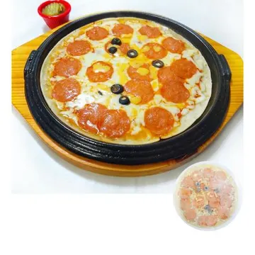 페파로니 씬피자 360g 1개 식자재 업소용 대용량 조흥 임실 피자재료 킹스코 페파로니 고르곤졸라 피자 코다노 식자재