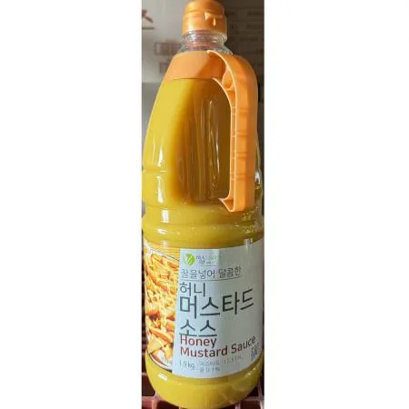 머스타드소스(이슬나라 2K) 1개 식자재 업소용 대용량 오뚜기 르네디종 디종 르네 유기농 하인즈 폰타나 대상 동방푸드마스타 이미지