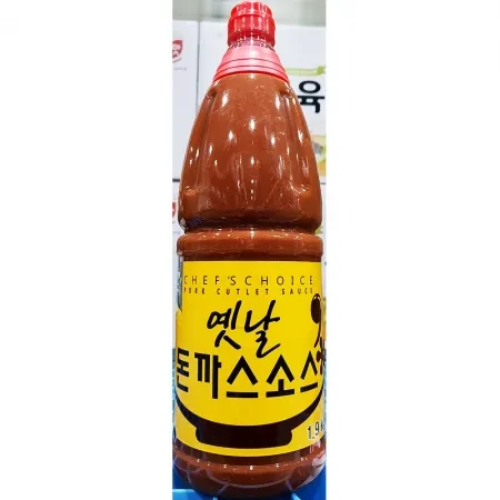 미담채 옛날 돈까스소스 1.8L X8 옛날돈까스소스 돈가스소스 경양식소스 업소용소스 식자재 돈까스전문점 대용량소스 분식집소스