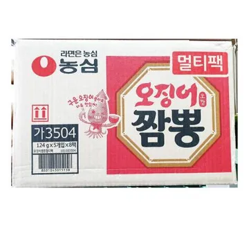 오징어짬뽕라면(농심 124g(5개) x8) 식자재 업소용 대용량 오뚜기 농심 오징어 라면 진라면 열 코스트코 신세계몰 신