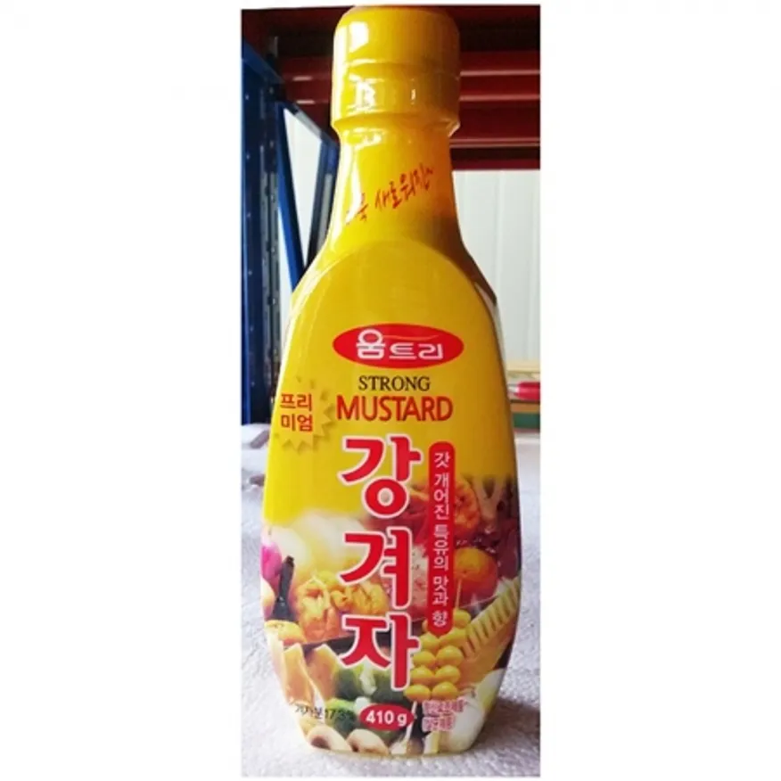 튜브 강겨자(움트리 410g) 튜브겨자 연겨자 겨자 겨자소스 식당 업소용 급식 냉채소스 이미지