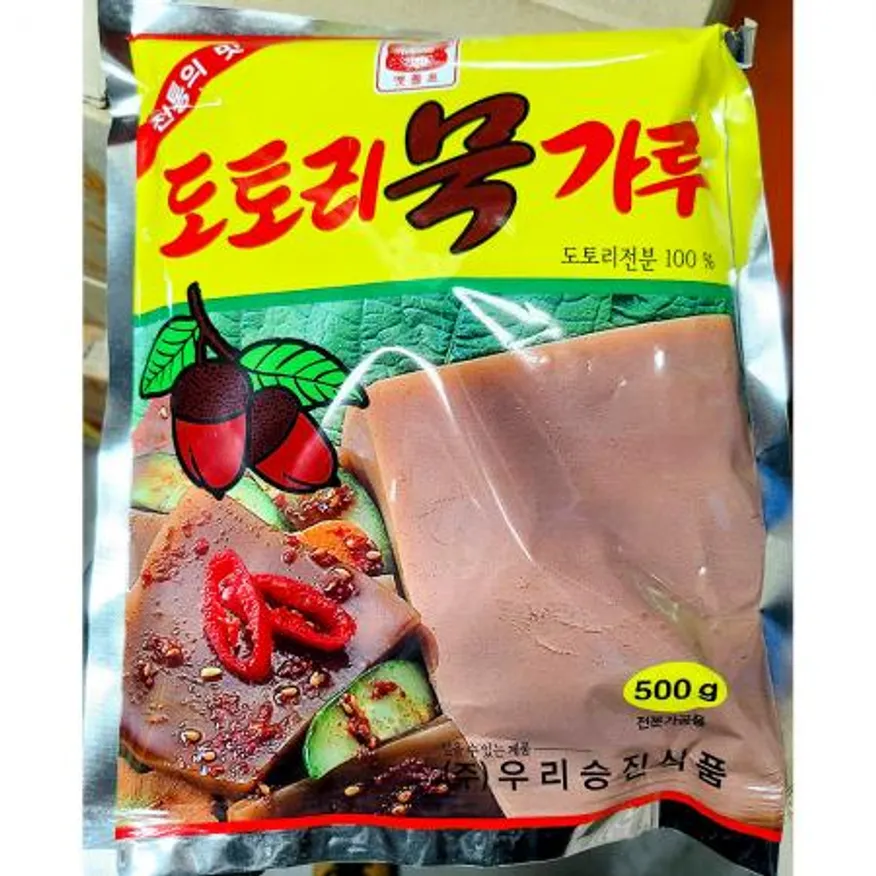 도토리묵가루(맷돌표 500g) 업소용 대용량 도토리묵 묵가루 식자재마트 전통음식 식당 도토리전분 묵재료 건강식 이미지