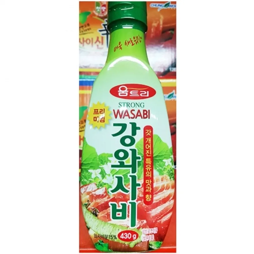 강와사비(움트리 430g) 와사비 고추냉이 업소용 일식재료 식자재 대용량 회덮밥재료 초밥재료 이미지