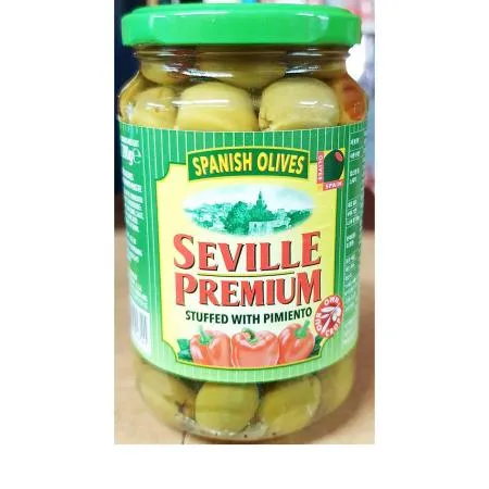 올리브(그린 Seville 360g) 그린올리브 세비야올리브 절임올리브 통올리브 술안주 칵테일재료 샐러드재료 파스타재료 가정용