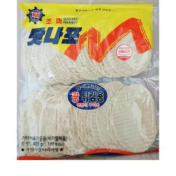 쥐포(튀김용 400g) 1개 식자재 업소용 대용량 쥐포 조미 명태 먹태 튀김쥐포 인제먹태 아귀살포 손질먹태