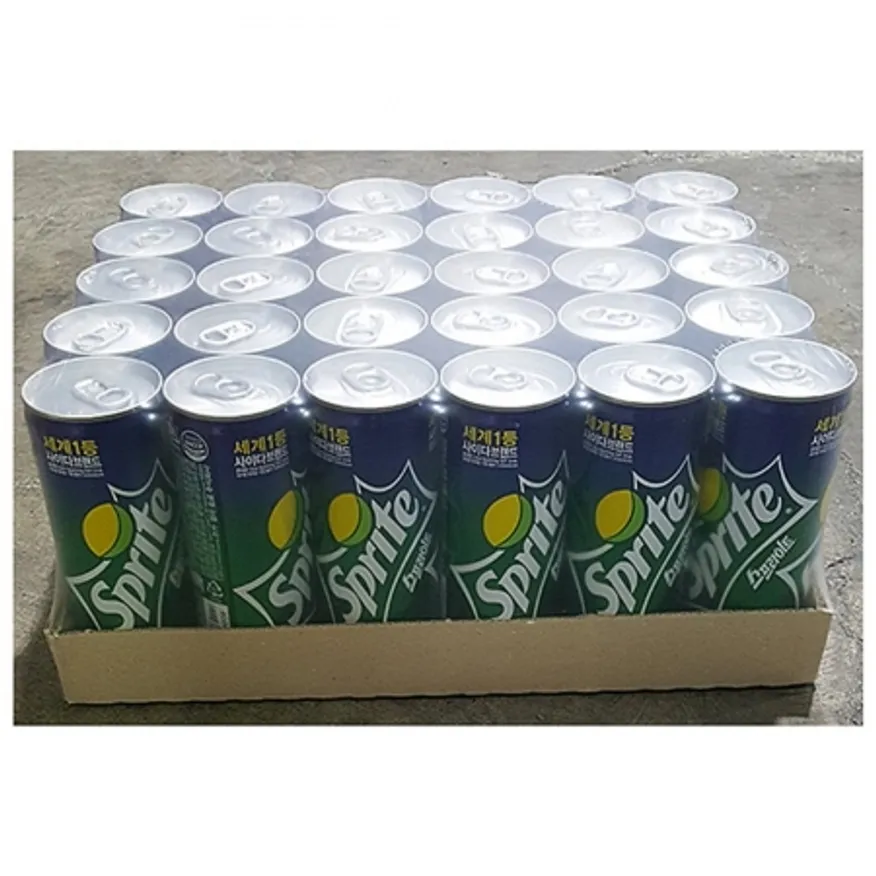 스프라이트(사이다 250mlx30) 업소용음료 식당음료 카페음료 탄산음료 도매음료 음료수 청량음료 캔음료 이미지