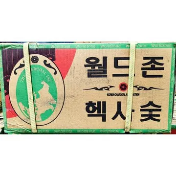 열탄숯(막대형 7K내외) 1개 식자재 업소용 대용량 열탄 캠핑용 숯 업소용 캠핑 태광목탄 참숯 비장탄 장작