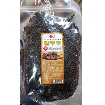 태산 홀 흑후추 500g 30개 식자재 업소용 대용량 태산 신영 흑후추 움트리 통후추 오토 맛미 이미지