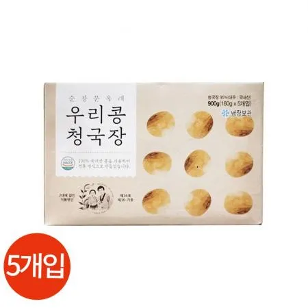 CL 순창문옥례 우리콩 청국장 180g x 5개
