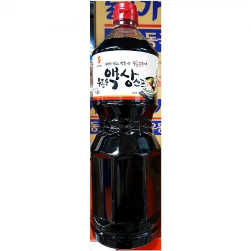 우동액상스프(삼립 1.8L) 우동스프 우동육수 우동재료 국물요리 업소용스프 식자재 식당 포장마차 어묵탕육수 이미지