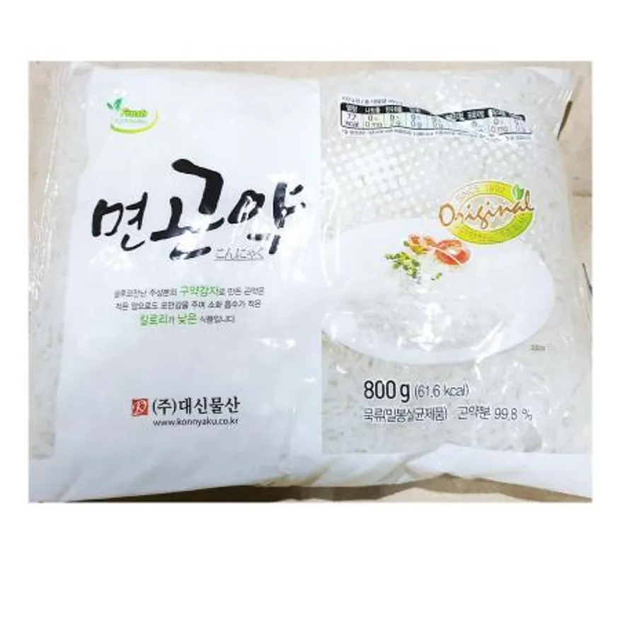 곤약(실 대신 800G) 1개 식자재 업소용 대용량 곤약 대신곤약 대신 해초곤약 묵 참미온 반 대신물산 바실리사 이미지