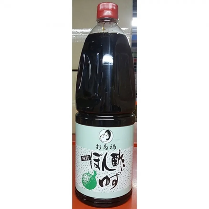 유자폰즈소스(오타후쿠 1.8L) 1개 식자재 업소용 대용량 오타후쿠 유자 초담원 한끼스토리 평강 선도 지케이푸드 쇼켄 식자재 이미지