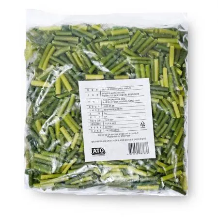 간편한 절단 마늘쫑 1kg 절단마늘쫑 간편마늘쫑 식자재 업소용 식당 반찬재료 야채 한식재료 채소