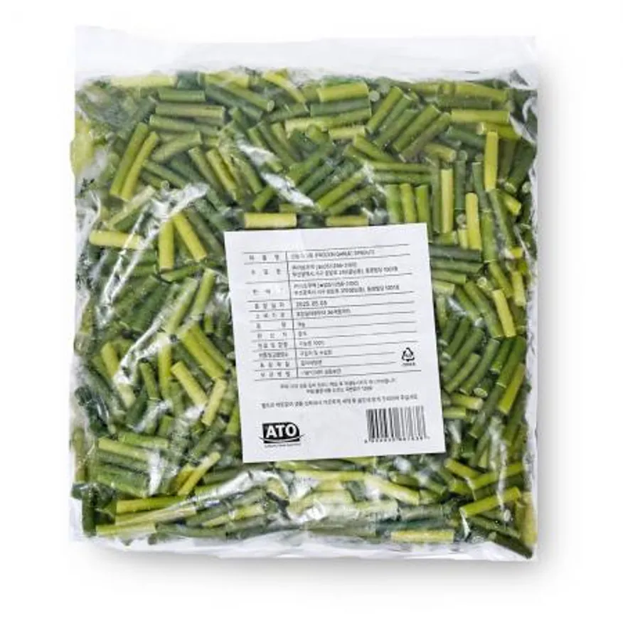 간편한 절단 마늘쫑 1kg 절단마늘쫑 간편마늘쫑 식자재 업소용 식당 반찬재료 야채 한식재료 채소 이미지