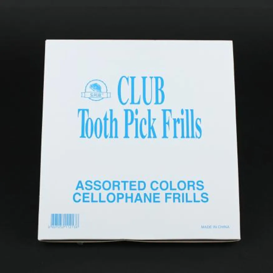 대관령 꽃요지 대 120개입 데코꼬지 과일꼬지 핑거푸드꼬지 대나무꼬지 꼬지 업소용 디저트카페 일회용꼬지 이미지