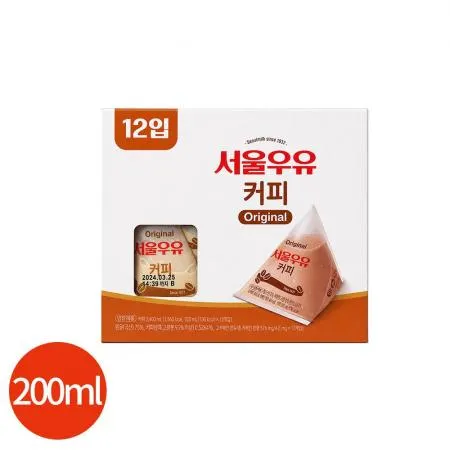 CL 서울우유 커피우유 200ml x 12개