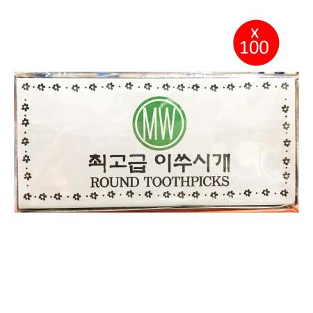 단면요지(미래 700입)X100 요지 이쑤시개 나무요지 단면이쑤시개 식당용품 카페용품 업소용 대용량 미래요지