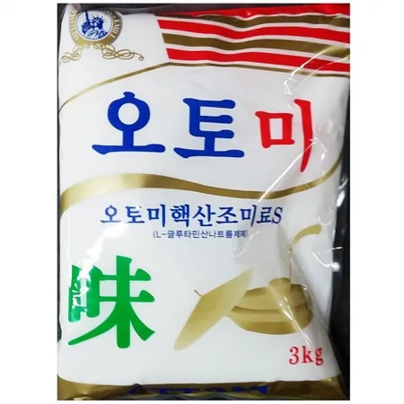 핵산 오토미(MSG 3K) 조미료 식자재 감칠맛 업소용 대용량 요리재료 미원 핵산조미료