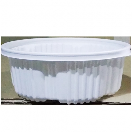 감자탕용기(뚜껑포함 소 50개)X4 식당용기 배달용기 포장용기 일회용용기 국물용기 업소용 플라스틱용기 국용기 테이크아웃용기