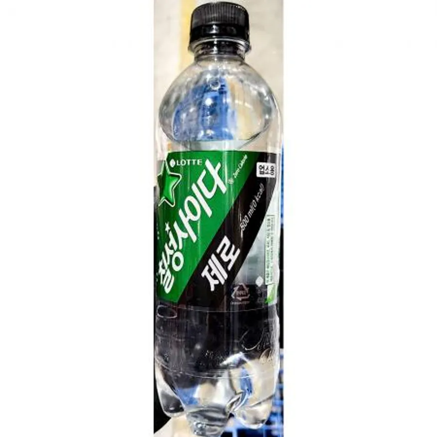 사이다(칠성 500ml 제로 업소용 20개) 제로사이다 탄산음료 음료수 식당 카페 대용량 칠성사이다 음료도매 이미지
