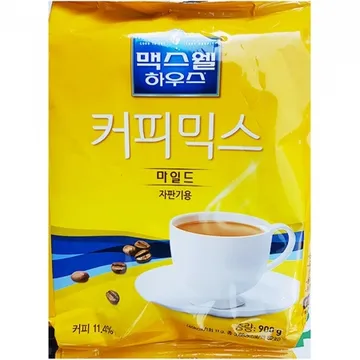 자판기용 마일드 커피믹스(맥스웰 900g) 1개 식자재 업소용 대용량 동서식품 맥심 남양유업 제누 이디야 코스트코 프렌치카페 맥스웰 맥심모카