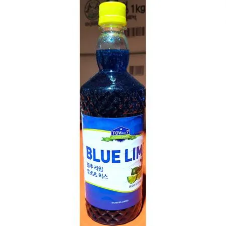 블루라임후르츠믹스(토브웰7 950ml) 식자재 업소용 대용량 카페재료 칵테일재료 과일믹스 블루라임 후르츠믹스