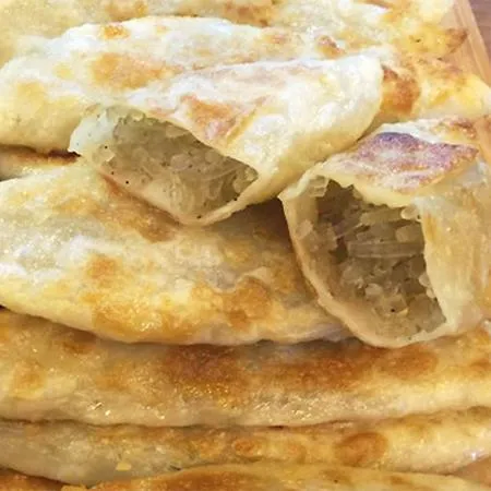 부산명물 철판당면만두 700gX2봉(40개) 식자재 업소용 대용량 부산명물 고기만두 철판 아하 야끼만두 개 김치 바삭바삭 부추 이미지