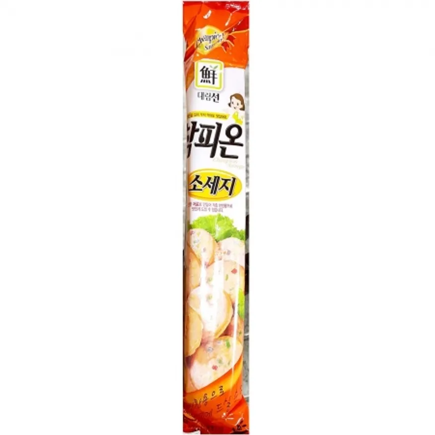 대림 참피온소시지 1KX10 소시지 대림소시지 업소용 대용량 부대찌개재료 식자재 핫도그재료 급식 식당 이미지