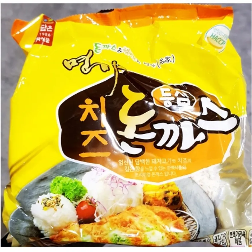 한맥 치즈등심돈까스(200gx5) 치즈돈까스 돈까스 냉동돈까스 업소용 돈까스전문점 식자재 간편식 모짜렐라치즈 이미지