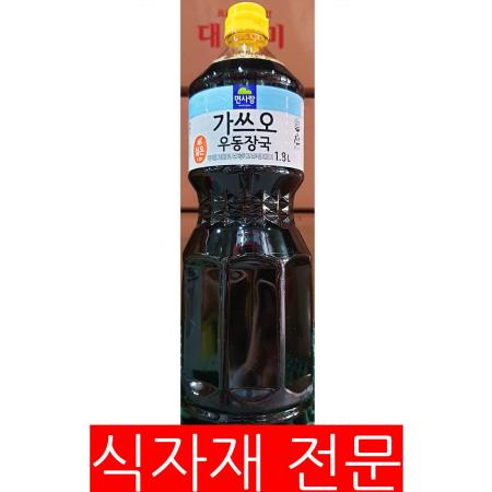 가쓰오우동장국(면사랑 1.8L) 면사랑우동장국 식자재 업소용우동장국 대용량우동장국 우동재료 우동장국 가쓰오육수 우동전문점 액상스프