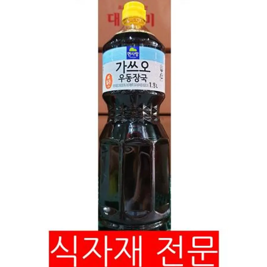 가쓰오우동장국(면사랑 1.8L) 면사랑우동장국 식자재 업소용우동장국 대용량우동장국 우동재료 우동장국 가쓰오육수 우동전문점 액상스프 이미지