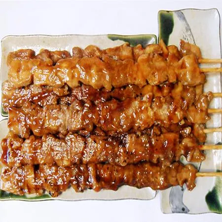 맛나양념닭꼬치 숯불 롱닭꼬지 1.2kg(120gX10개) 식자재 업소용 대용량 직화 업소용 청학동 신휘 맛나 해다온 캠핑용 올핀 양념 이미지